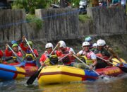 Perkenalkan Wisata Alam, Disparpora Padang Pariaman Gelar Festival Arung Jeram Tingkat SMA